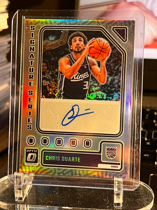 🏀 2023-24 Panini Donruss Optic – Signature Series Auto Chris Duarte #SS-DRE