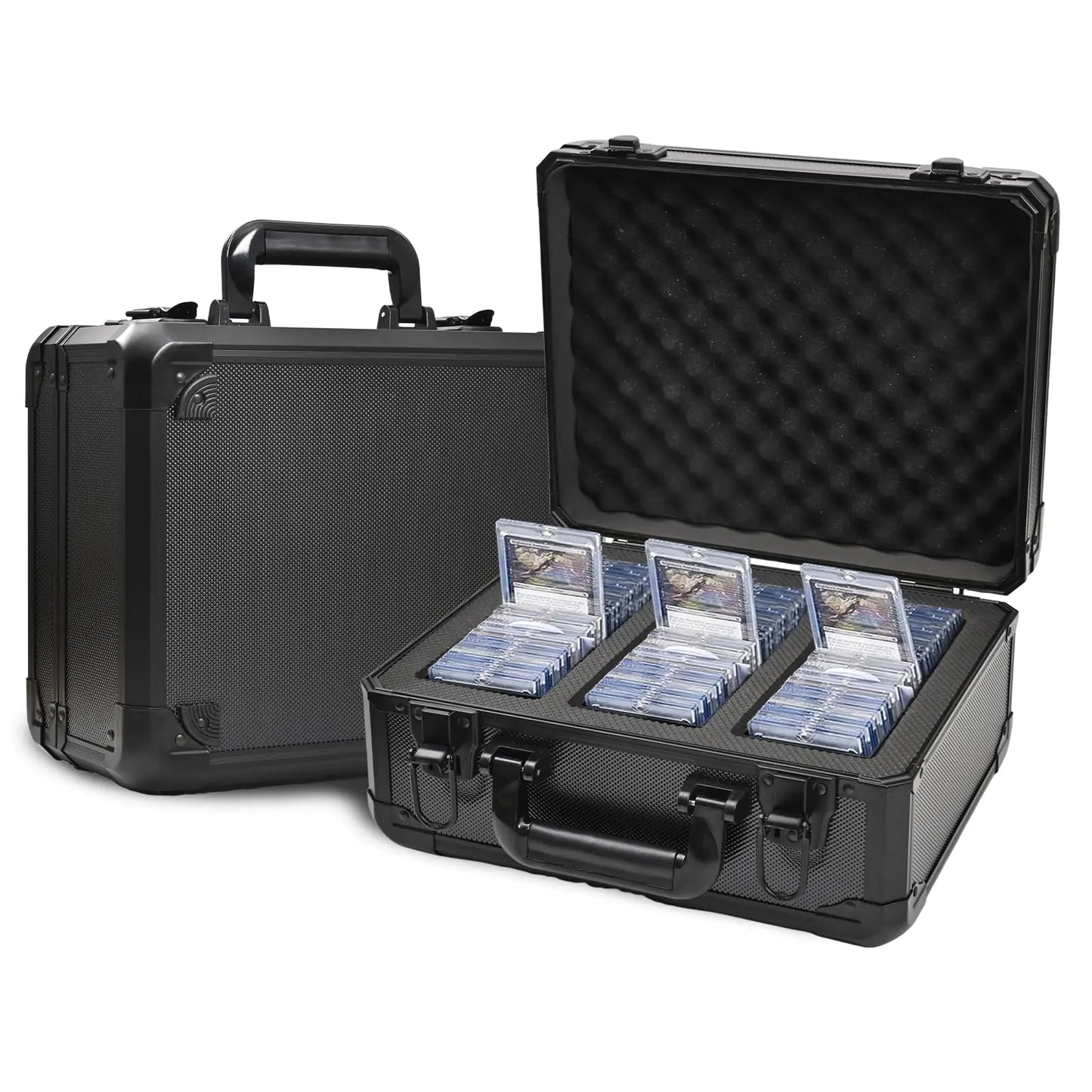 Kaletoo Toploader Storage Box for 3" x 4" 35pt Rigid Card Trading Card Organizer Graded Card Storage BoxTop Loaders Card Holder (Holds 600+ Toploaders)